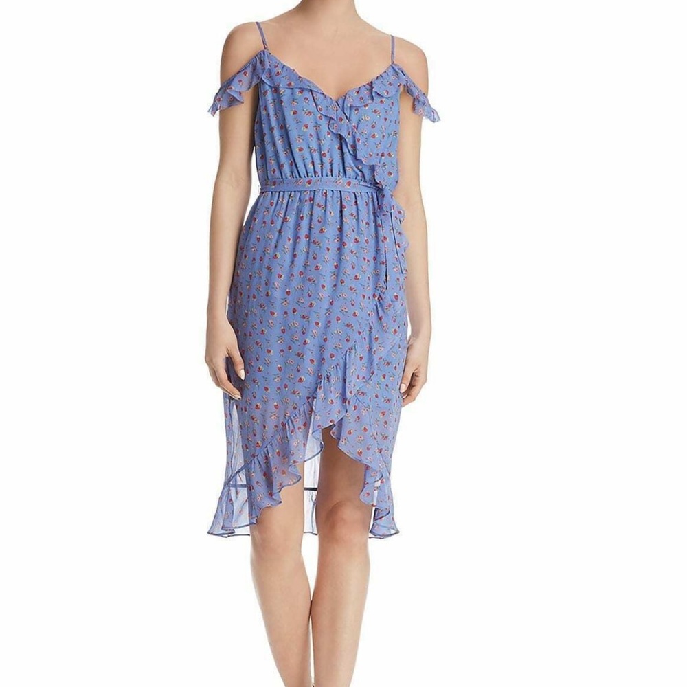 Joie Dinesha Silk Cold Shoulder Dress
